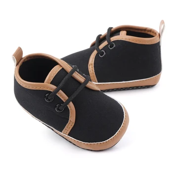 

2020 Baby Shoes Classic Canvas Baby Boy Shoes Spring Cotton Straps Stitching Newborn Boy Girl Shoes First Walker Prewalker