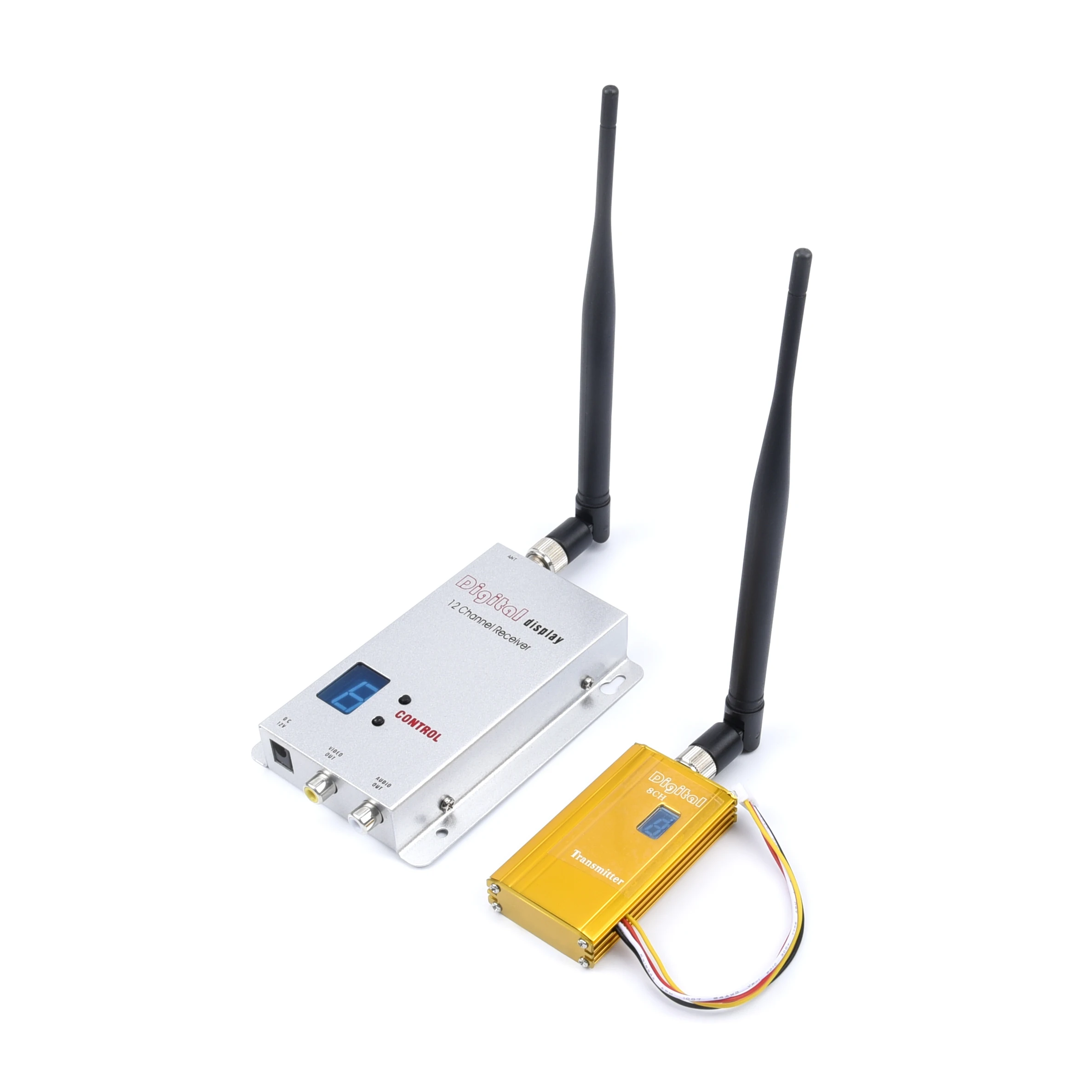 FPV 1.2Ghz 1.2G 8CH 1500mw Wireless AV Audio Video Transmitter