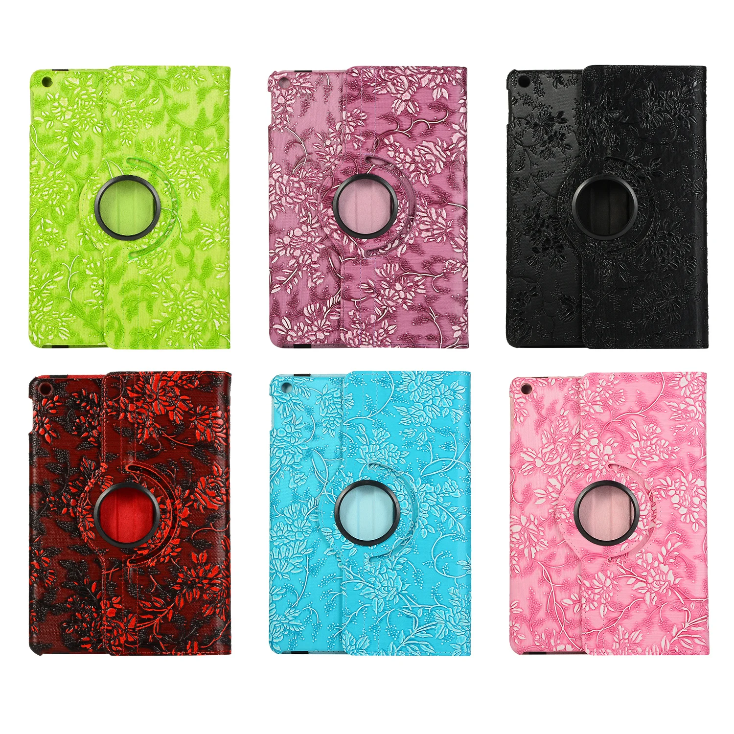 360 Rotating Stand Tab Cover for IPad 9.7 2018 2017 Case for Apple IPad Air 1 2 5th 6th 9.7 Leather Cases for IPad 10.2 Pro 10.5