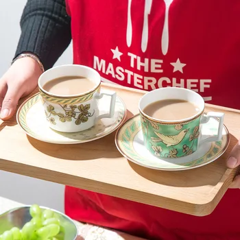 

Bone China Coffee Cup Suit European Small Luxurious High Archives Household Coffee Cup Dish English-style Afternoon Tea Ceramics