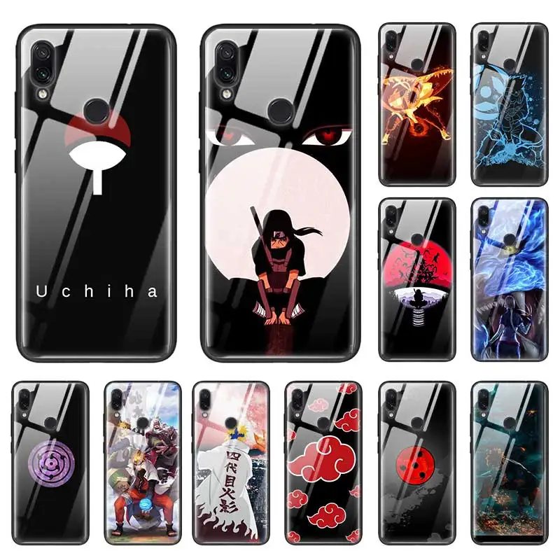 

Naruto Ultimate Ninja Logo Case for Xiaomi Redmi Note 7 8T 6 K20 8 Pro Mi 8A CC9 E A3 10 Tempered Glass Black Phone Coque Cover