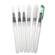 6 шт./компл. многоразового Краски щетка воды Цвет Кисть мягкая вода Цвет щетка чернильная ручка для Краски ing Calligraph рисунок товары для рукоделия