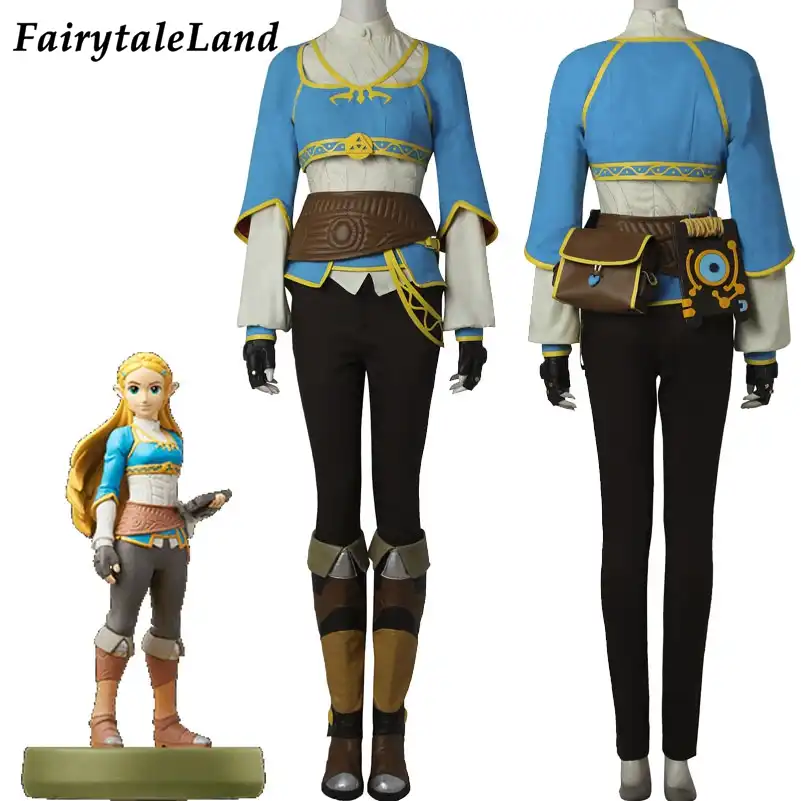 をゼルダ姫ゼルダのコスプレ衣装ゲーム息野生ハロウィンスーパーヒーローコスチュームのバトルスーツファンシー大人の衣装 ゲーム コスチューム Aliexpress