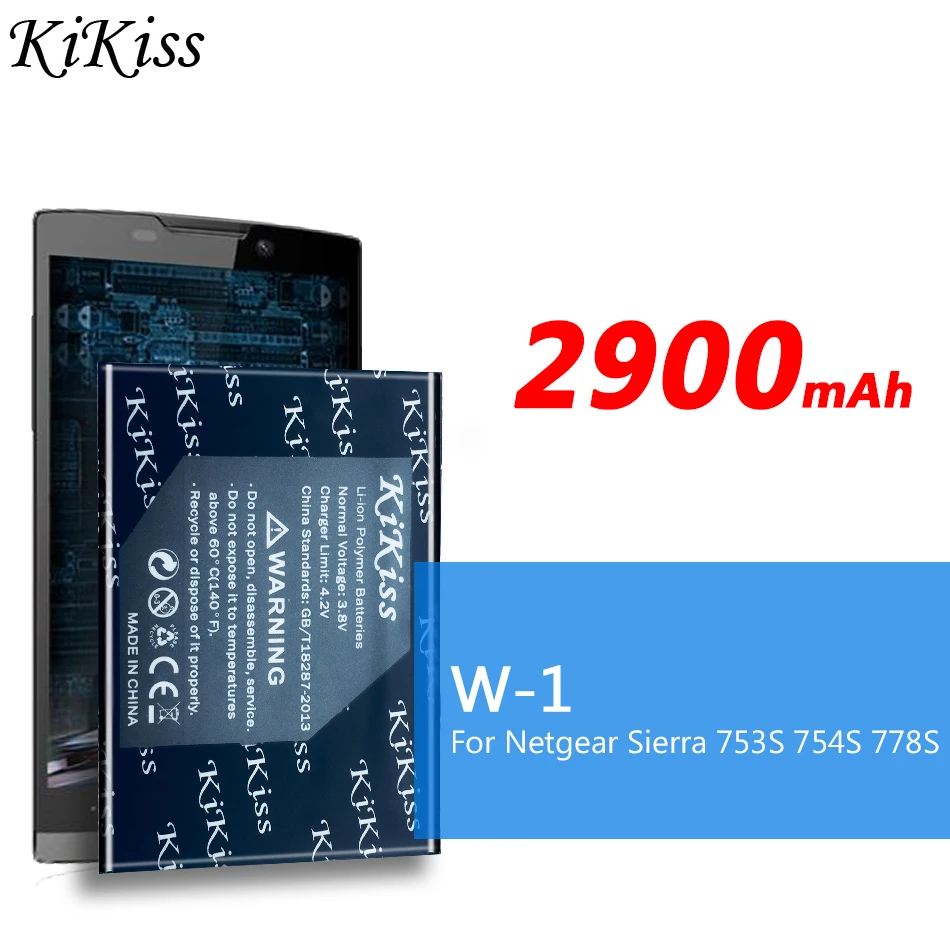 W-1 2900 мАч для Netgear Sierra 753S 754S 778S