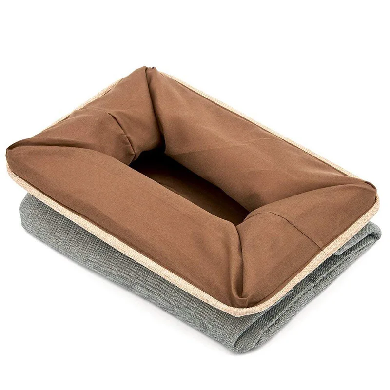 ERMAKOVA  Foldable Fabric Storage Bin Basket Toy Nursery Storage Container Laundry Clothes Basket Organizer Linen Storage Box 4