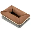 ERMAKOVA  Foldable Fabric Storage Bin Basket Toy Nursery Storage Container Laundry Clothes Basket Organizer Linen Storage Box 4