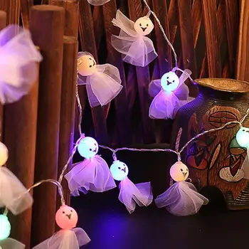

1pc 1.2M Halloween 10 LED Lamps String Outdoor String Light Home Adornment