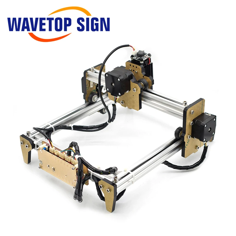 WaveTopSign мини лазерный модуль 1,6 Вт синий лазерный гравировальный станок DIY гравер Настольный по дереву маршрутизатор/резак/принтер