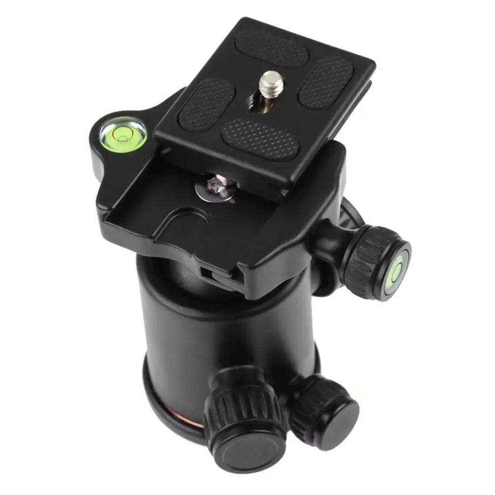 VD-02 Tripod Ball Head 360 Degree Rotating Panoramic Ballhead for Monopod Tripod DSLR Camera Aluminum Alloy