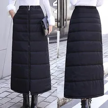 Модная женская однотонная утолщенная юбка средней длины на молнии, кавайная юбка, сексуальная юбка, юбки для женщин