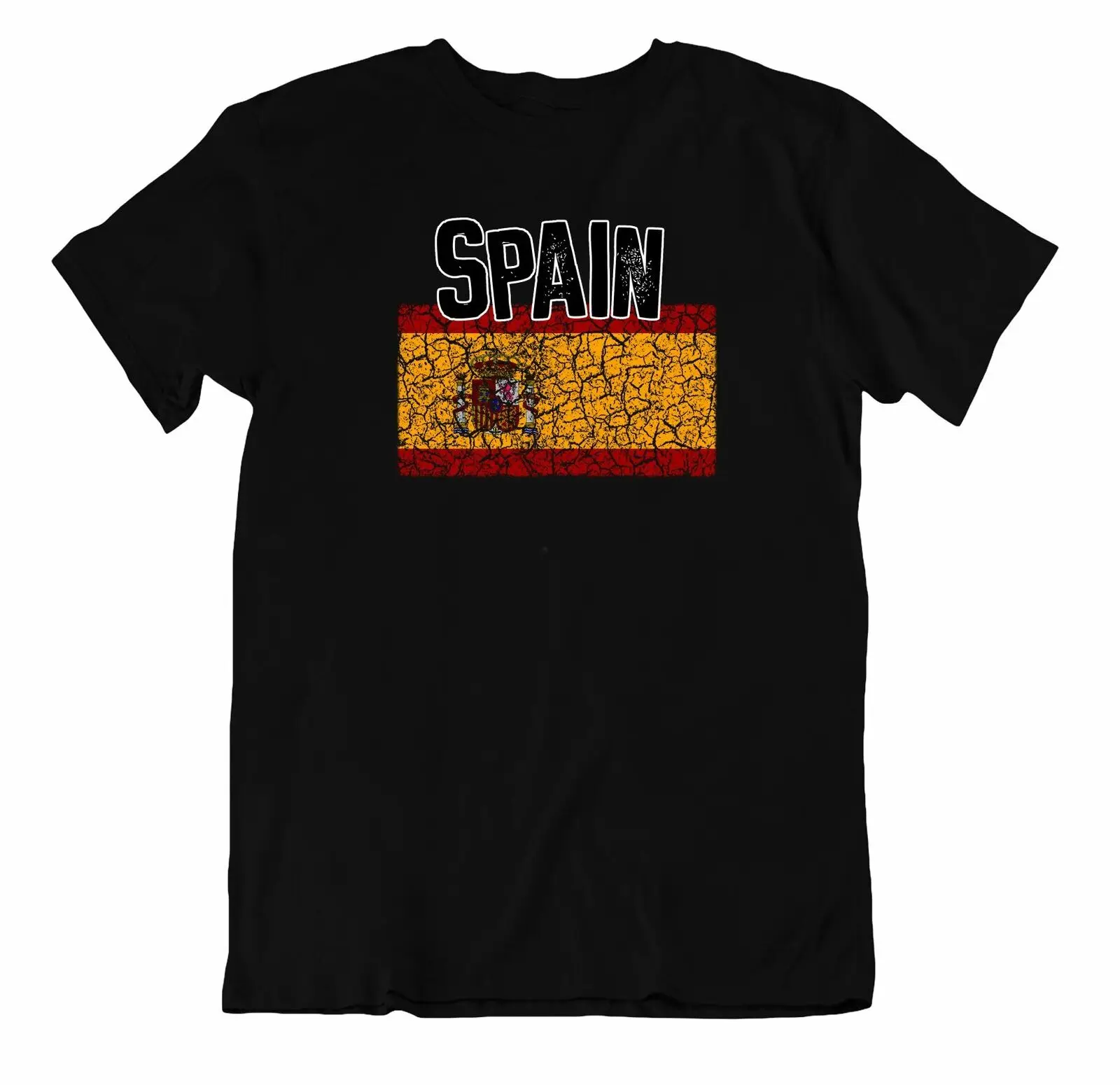 

Flag Men T-Shirt Spain Fashion Country Souvenir Gift Tee harajuku t shirt for men