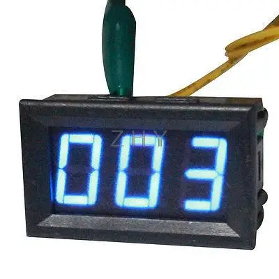 

Blue 3-Bits LED Digital Display Panel Guage Voltmeter Voltage Meter AC12V-380V
