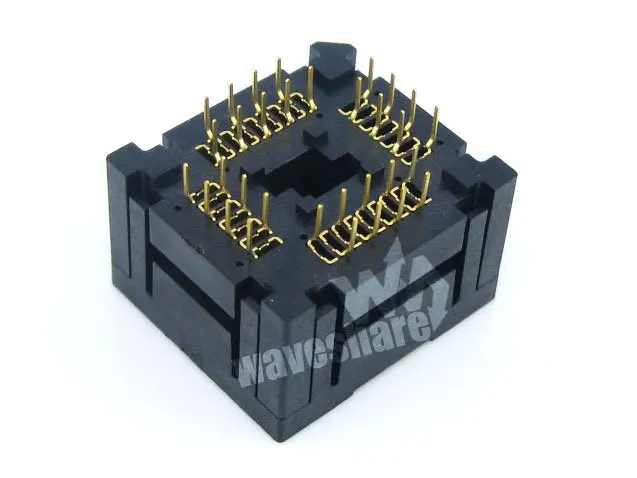 PLCC32 IC120-0324-009 PLCC Yamaichi IC тестовый разъем программирующий адаптер 1,27 мм Шаг мертвый-ошибка