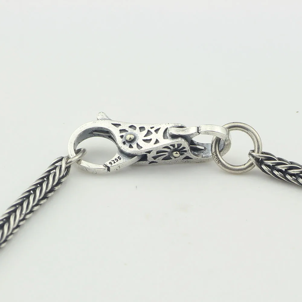 Beadshunter 925 пробы серебро зубная щетка с двумя головками и застежка-краб