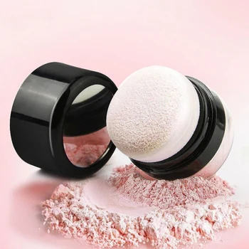 

4 Colors Smooth Loose Powder Makeup Transparent Finishing Powder Waterproof Cosmetic Puff For Face Finish Setting With Puff