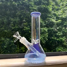 Bouteille de narguilé en verre de 20cm, 10 pouces, bol, tuyau de fumée, accessoires, tuyau de narguilé, Vase, décoration cadeaux 
