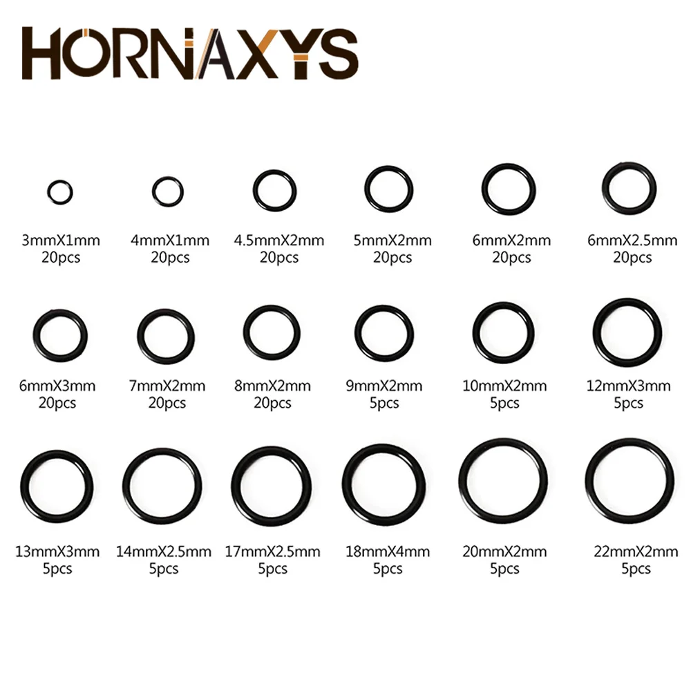 225pcs Rubber O Ring Oil Resistance Washer Seals Watertightness Assortment Different Size With Plactic Box O Ring Diy Kit Set Gaskets Aliexpress