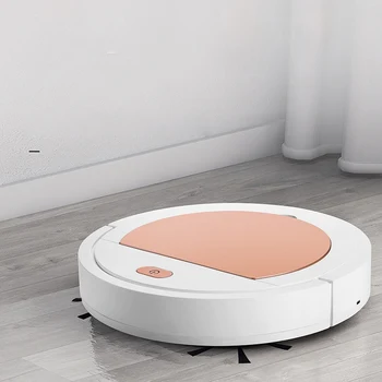 

Household Cleaner Smart Vacuum Cleaner 3-In-1 Auto Rechargeable Cordless Robotic Hair Dry Wet Sweeping Multi Surface Cleaning