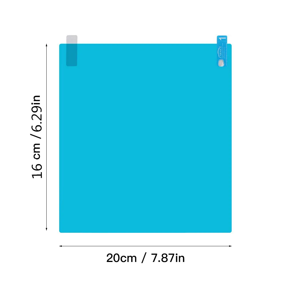 2 шт./компл. боковое окно автомобиля защитная пленка анти-туман мембрана анти-блики Водонепроницаемый непромокаемый автомобильный Стикеры совсем прозрачную пленку