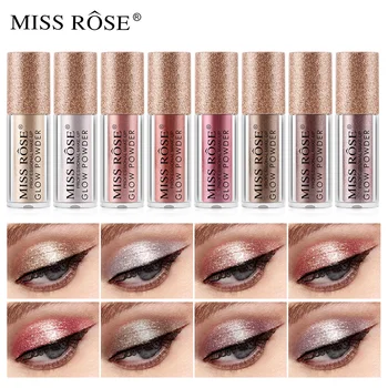 

8 Colors Liquid Shimmer Balls Eyeshadow Pen Women Long Lasting Metal Shiny Smoky Eye Shadow Makeup Nude Pigment Powder