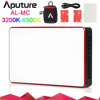 

Aputure AL-MC Portable LED Light 3200-6500K CCT Control mini RGB light Sidus Link app For Sony Canon Nikon