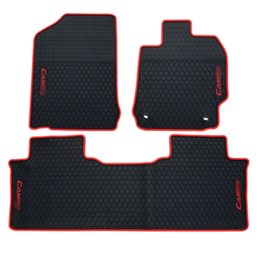 

For Toyota 6th 7th Camry Right-hand Drive 2006-2017 High Quality Anti Skip Latex Durable Carpets Special Rubber Car Floor Mats