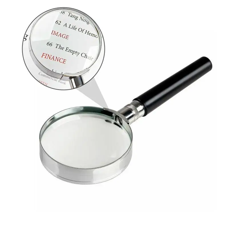 

Magnifying Glass 50mm Handheld Small Magnifying Glass for Seniors Reading