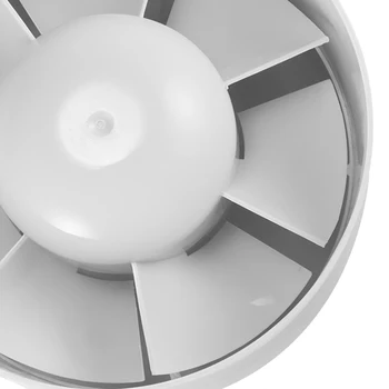 

4 Inch Inline Duct Fan Air Ventilator Metal Pipe Ventilation Exhaust Fan Bathroom Toilet Wall Fan Duct Fan Accessories