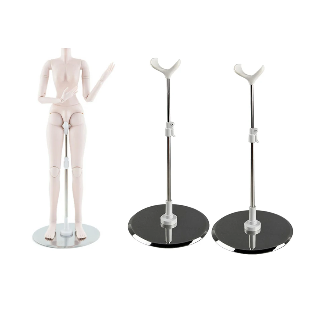 

2 Set Doll Stand for 1/3 and 1/4 Scale Dolls Fashion Dolls Collectibles Doll Accessories - Performance & Adjustable