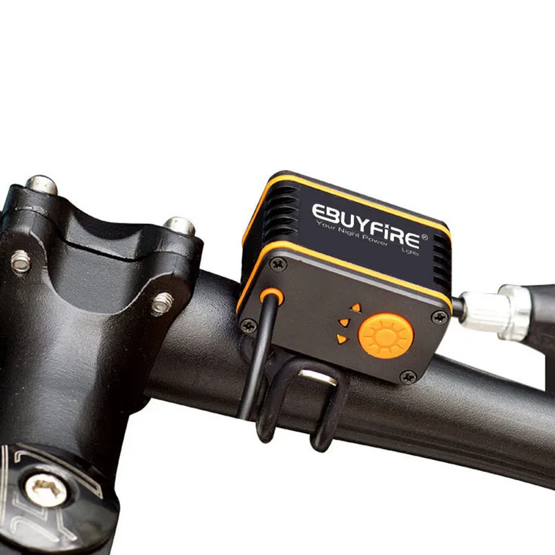 EBUYFIRE D02 USB Bicycle light 2xT6 800LM 4mode LED Bike Usb HeadLight With 2*Orings(NOT Including Battery