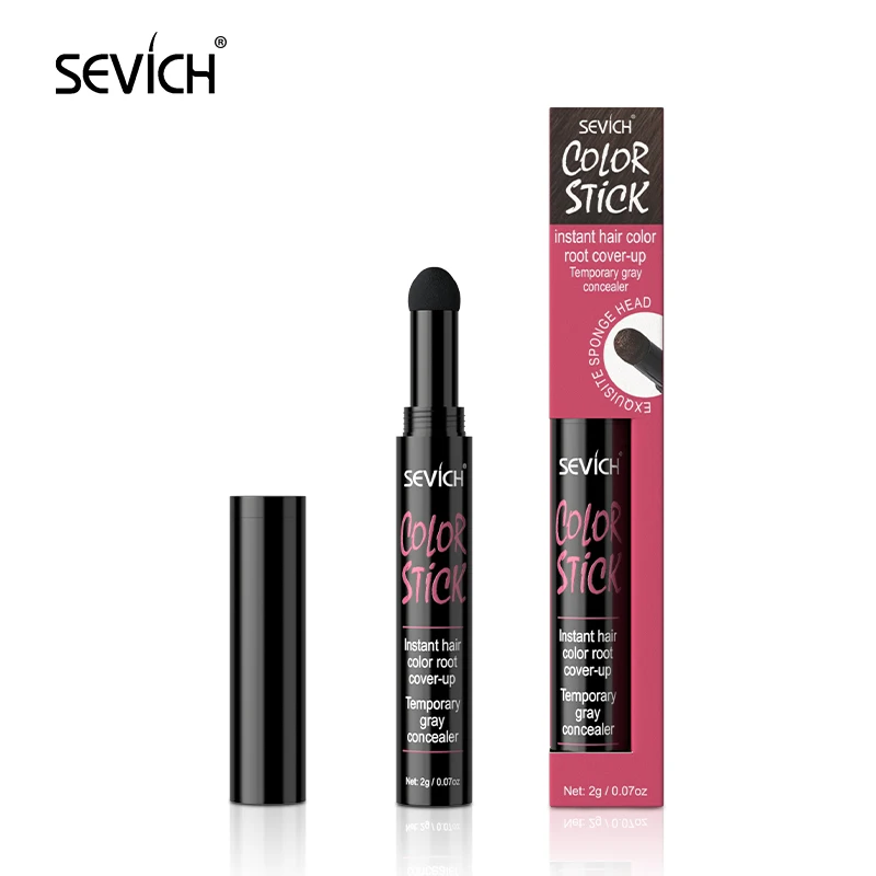Sevich Hair Root Cover-Up Pen 3 Colors Hairline Contour Powder Waterproof Hair Shadow Powder With Puff For Edge Control Makeup