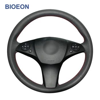 

Black Artificial Leather Car Steering Wheel Cover for Mercedes-Benz C180 C200 C350 C300 CLS 280 300 350 500 GLK 300 2008-2010