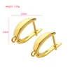 Charm smooth surface U shaped ear hook earrings accessories for jewelry making DIY handmade gifts for women ► Photo 2/6