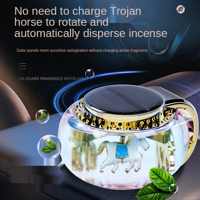 

Car solar carousel aromatherapy decorations car perfume seat car creative fragrance car interior products