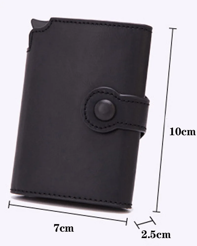 New style Rfid Card Holder Men Wallet Money Bag Male Fashion Black Short Purse Small Leather Slim Mini Wallets for Women
