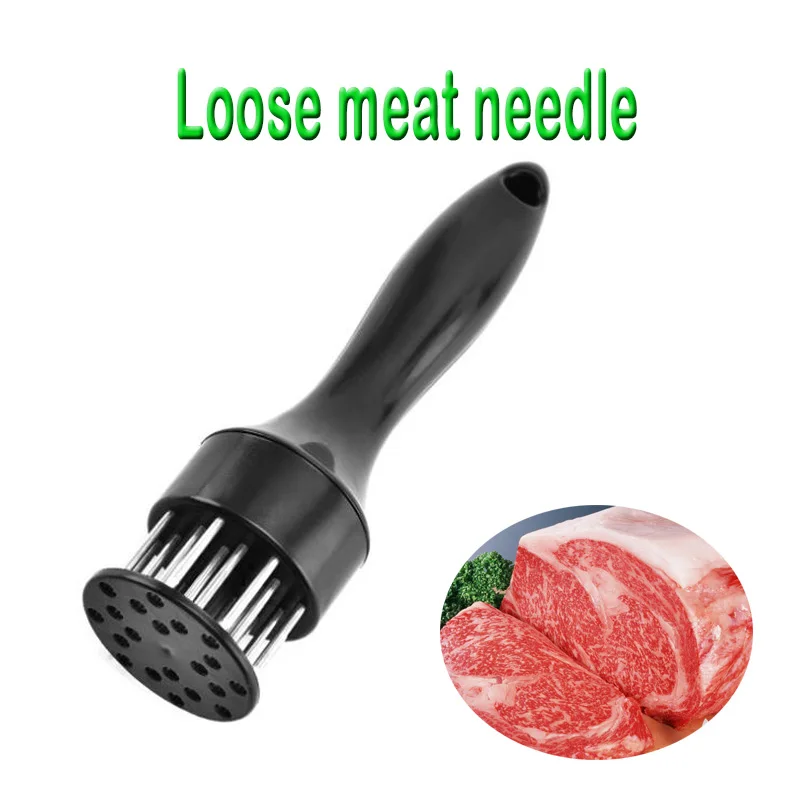 Profession Stainless Steel Blades Meat Tenderizer Ultra Sharp Needle Kitchen Tool for Steak Pork Beef Fish Tenderness Cookware