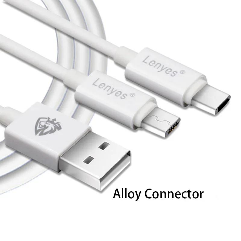 Lenyes 150 см ПВХ USB кабели для зарядки данных A Быстрая линия зарядного устройства для iPhone iPad samsung huawei Xiaomi домашняя машина с использованием LC702