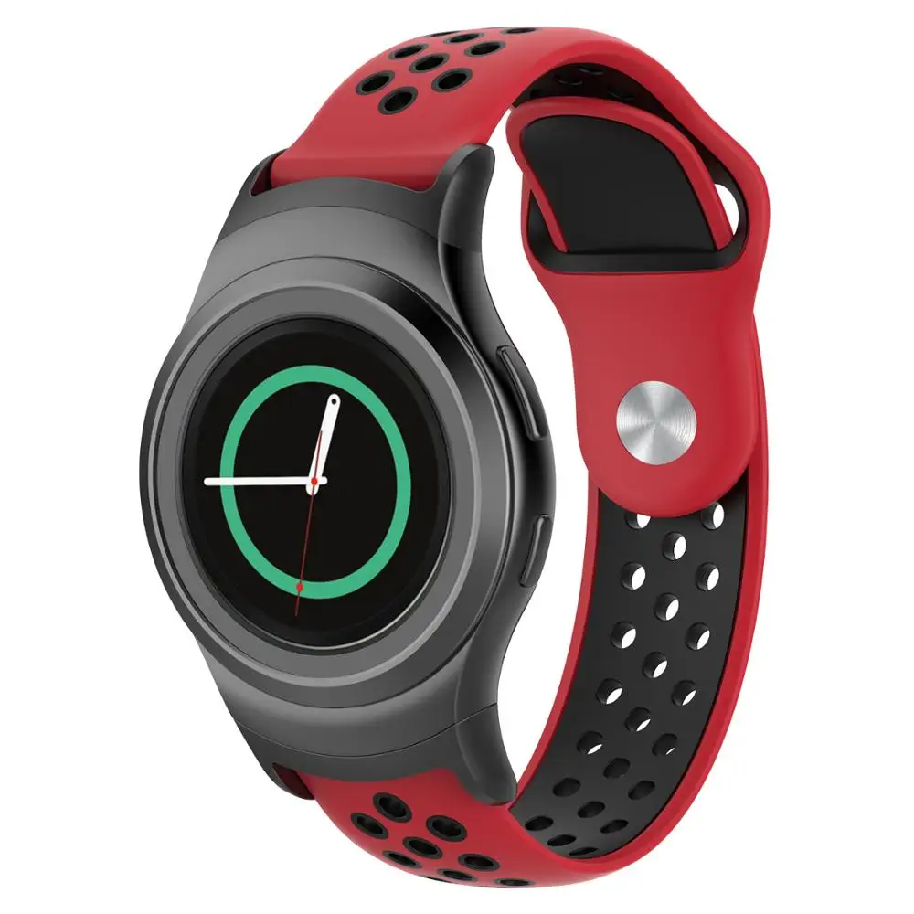 Спортивный силиконовый ремешок для часов samsung Galaxy gear S2 R720 R730 сменный Браслет ремешок для SM-R720 Смарт-часы