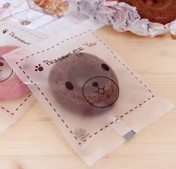 

Cute Smile Bear Gift Wrapping Bags - Present for you 300pcs/lot