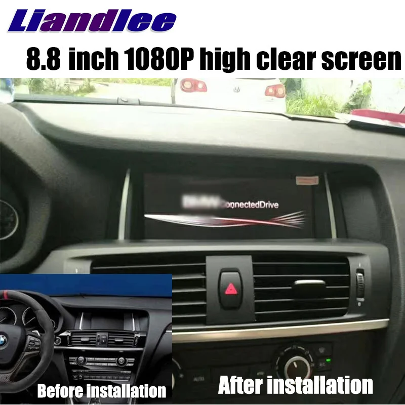 Liandlee sistema multimídia para autos, navegação gps, rádio automotivo estéreo id7, 2010