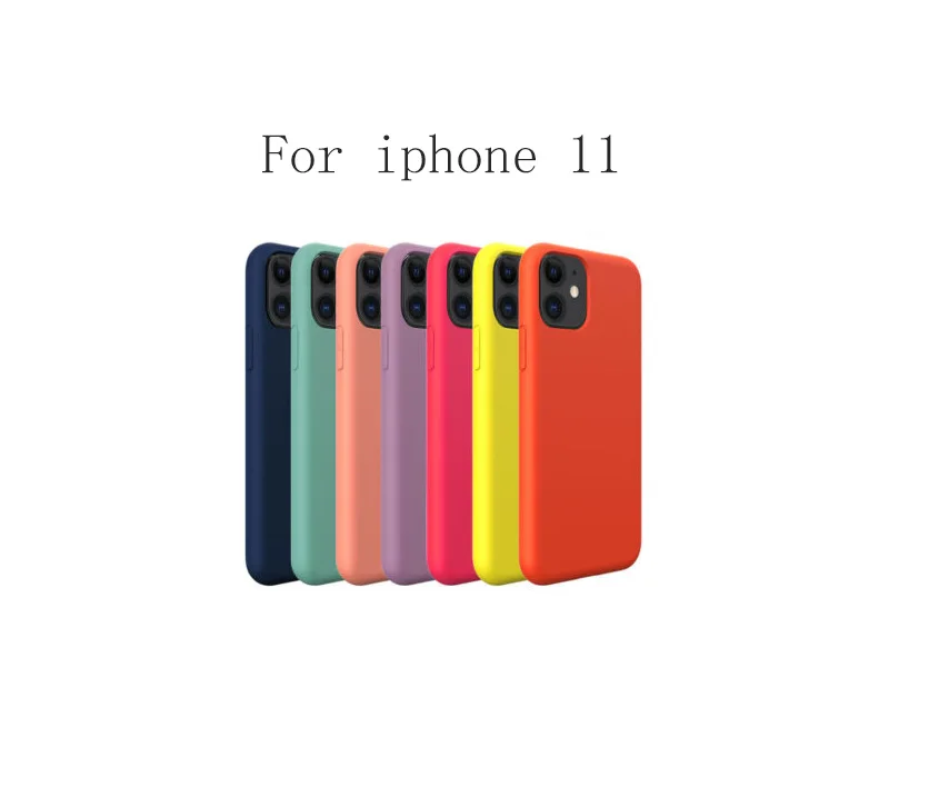 Мягкий силиконовый чехол для apple 11 Pro, тонкий ударопрочный чехол