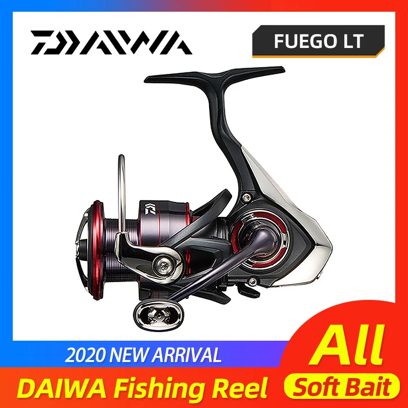 Катушка рыболовная DAIWA FUEGO LT 1000D 2000D 3000C 4000D 5000D 6000D спиннинг с высокой передачей