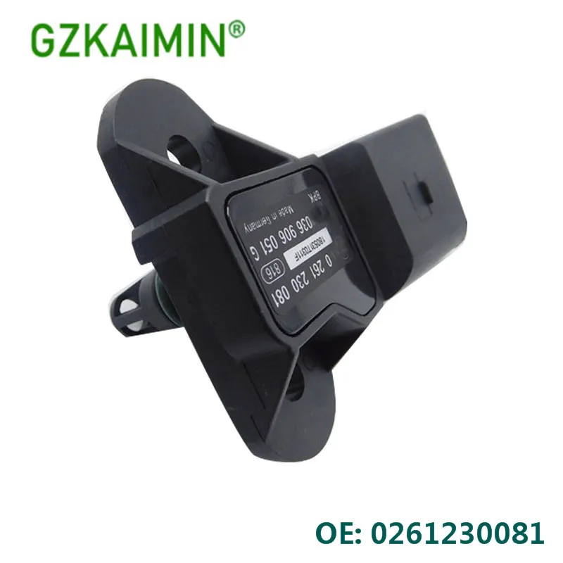 Новая карта Давление Сенсор для Audi A3 A6 A4 A8 Quattro V-W 036906051G 0261230081 03C906051F 03C 906 051 F 03C906051 |