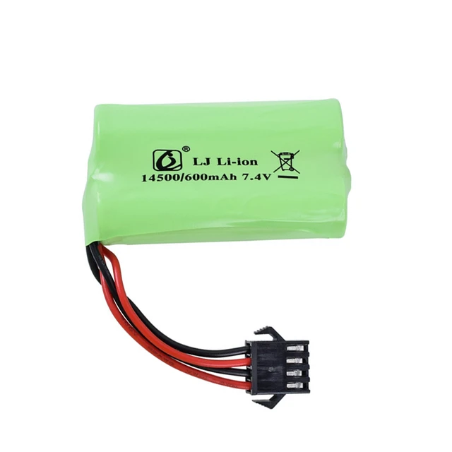 SM4P 7.4V 1200mAh Lithium Battery Replacement Battery for Remote Control Car