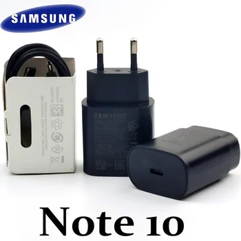

Original Samsung Charger Note 10 Super fast charging 25W EU adapter USB PD quick charge galaxy S10 S10E plus a50 a60 a70 a90