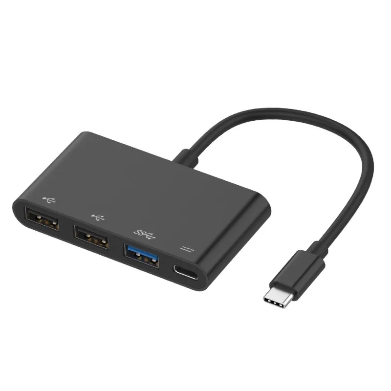 Алюминиевая заглушка и воспроизведение типа с к USB хаб-конвертер типа c к USB2.0+ USB3.0 концентратор+ PD конвертер для MacBook