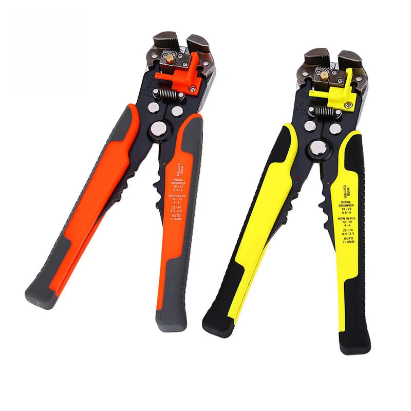 

FGHGF8 Inch Professional Self-adjusting Automatic Wire Cutter Stripper Crimper Pliers Terminal Hand Tool Cutting