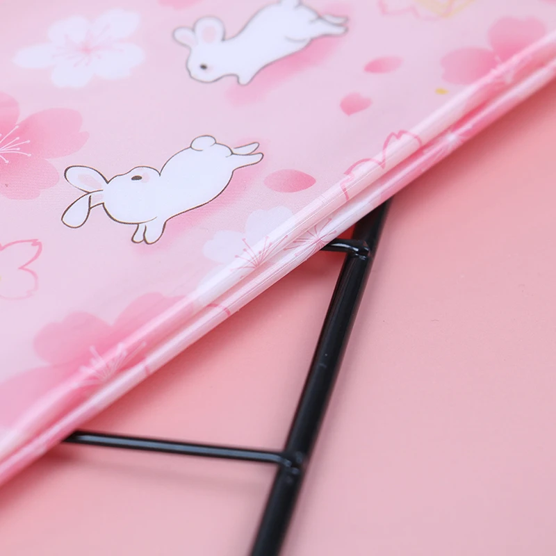 1 шт. Сумка для документов Sakura Rabbit на молнии, Сетчатая Сумка для документов, папка для документов, канцелярские принадлежности