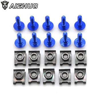 

Motorcycle Fairing Bolts Screw Body Clip Screws Nuts For Yamaha DT125R RE ST125 RL XJ 550 XJ650 XJ 650 TURBO XZ550 TW125 XZ TW