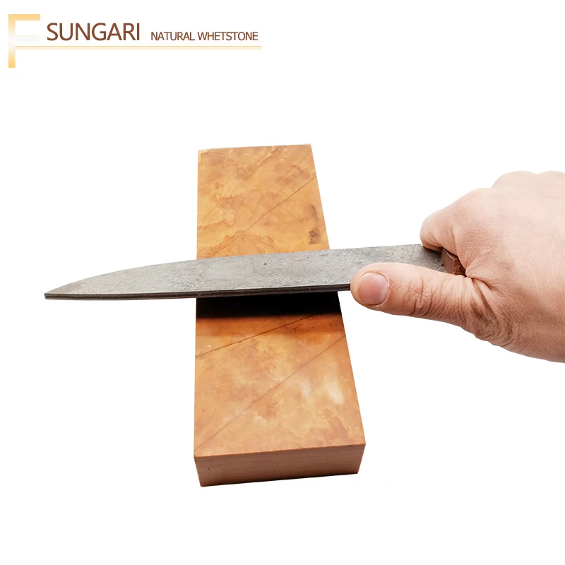 Natural songhua Knife sharpener whetstone razor Knife water